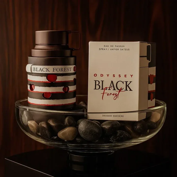 Odyssey Zwarte Woud - Edi industriële postre – Dulce, picante, amaderado, gourmand – Eau de Parfum Spray de larga para unis