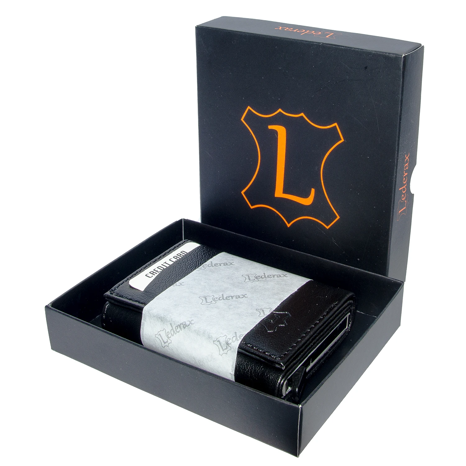 Lederax Automatic Card Holder & Wallet