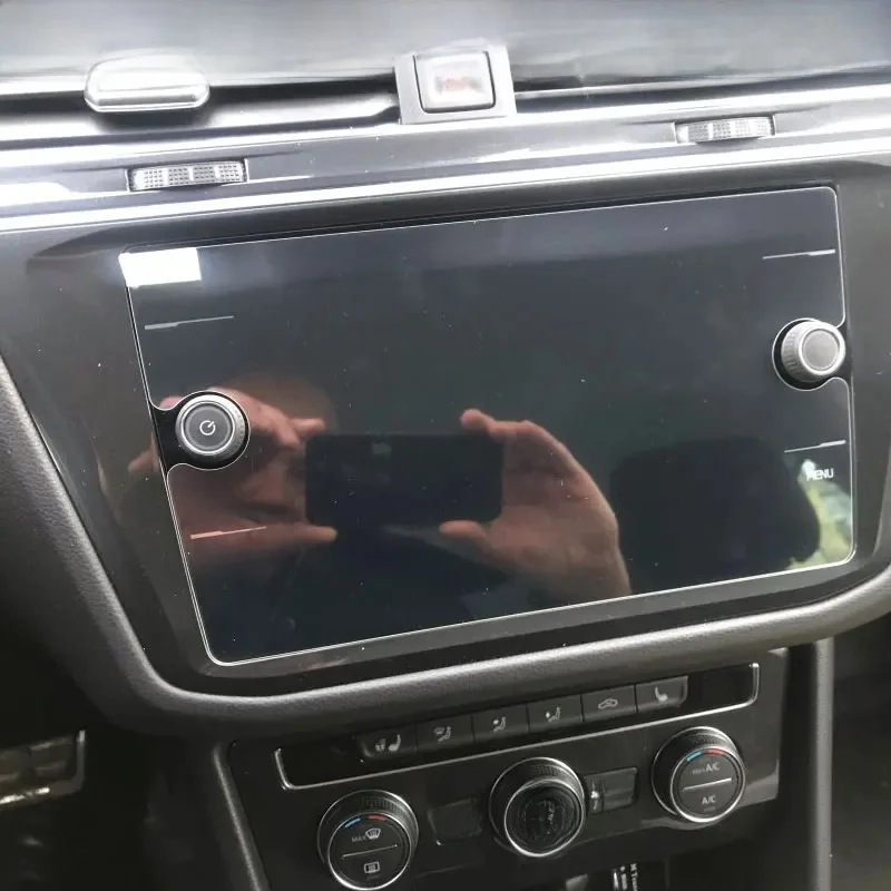 Film en verre trempé de 8 pouces pour Volkswagen Tiguan protecteur d'écran voiture GPS Navigation LCD Film trempé