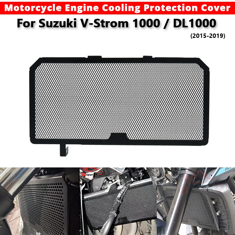 For Suzuki V-STrom1000 Suzuki DL1000 Suzuki-V-STrom1000 Suzuki-DL1000 2015-2019 Motorcycle Engine Cooling Protection Cover