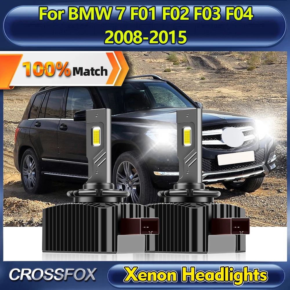 

D1S LED Headlights Bulbs 30000LM 120W Xenon Headlamps 6000K Plug&Play For BMW 7 F01 F02 F03 F04 2008-2011 2012 2013 2014 2015