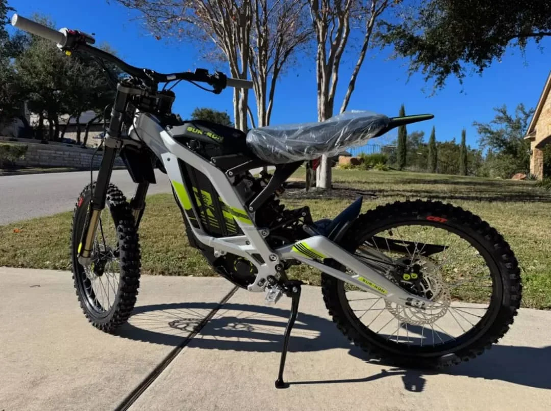 دراجة نارية كهربائية للطرق الوعرة بضوء سور رون ، دراجة كهربائية ، علامة تجارية جديدة ، X X #1