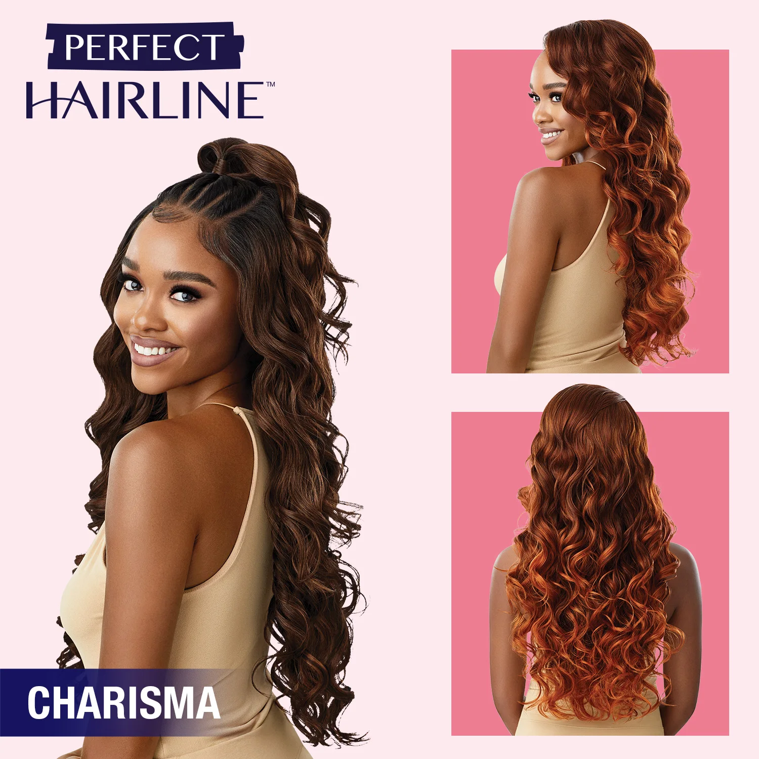 Charisma-Glueless HD peruca dianteira do laço, totalmente mão-amarrada, linha fina perfeita, natural & olhar sem esforço, 13x6