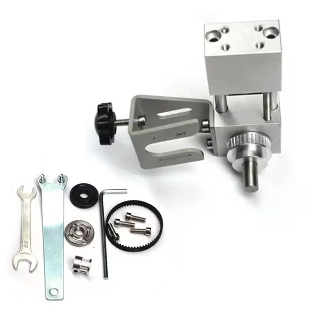 Table Saw Lifting Spindle Assembly DIY Woodworking Cutting Polishing Unpowered Spindle Small Table Saw Accessories Set