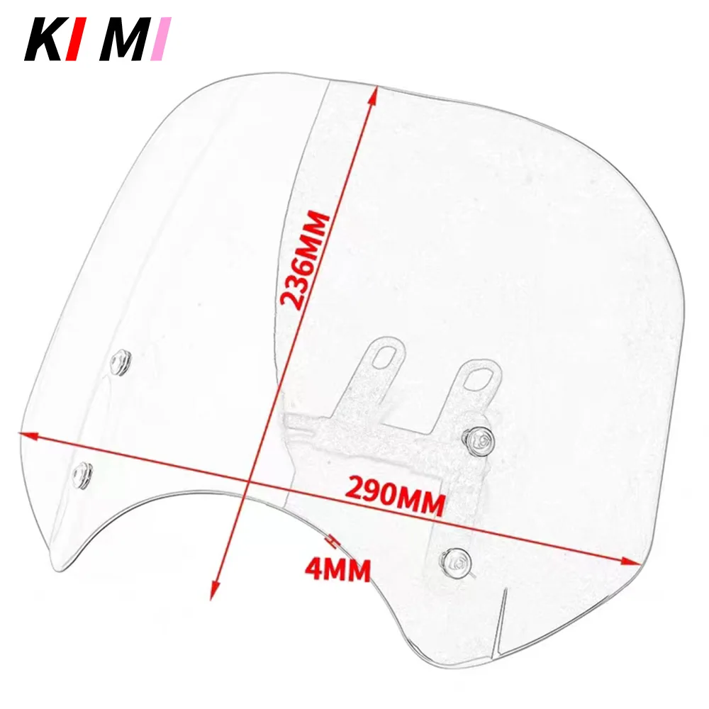 Parabrisas para motocicleta Honda Rebel CMX 500 300, Deflector de viento, accesorios, CMX500, CMX300, 2018, 2019