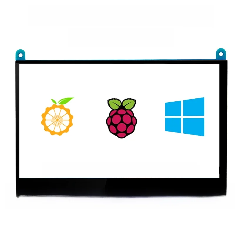 7-calowy ekran dotykowy Raspberry Pi 5 Pojemnościowy wyświetlacz TFT LCD zgodny z HDMI dla Orange Pi 5 Plus 3B RPI 5 4B 3B+ PC Windows AIDA64 — zdjęcie produktu 7