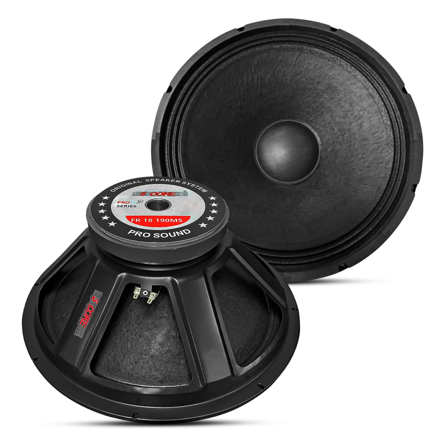 

5 Core 18 Inch Subwoofer Speaker 1000W Max 8Ohm Full Range Replacement DJ Sub Woofer FR 18 190 MS