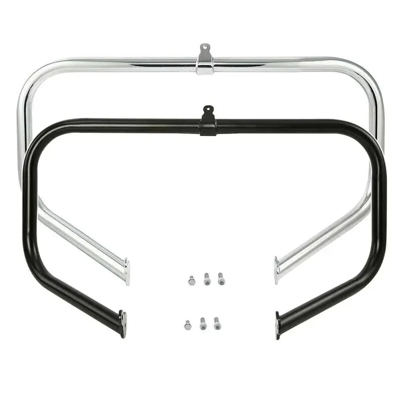 Motocykl 1 1/4 "pasek bezpieczeństwa ochrony silnika autostradowy dla Harley Touring Road King przemieszczanie się po ulicy ślizg elektryczny 2009-2024 — zdjęcie 2