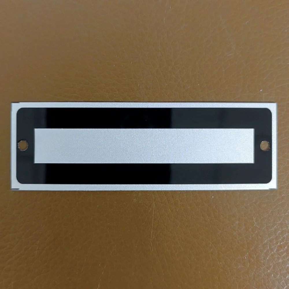 Plaque d'identification de numéro de série en aluminium pour véhicule, identification de la date, moto