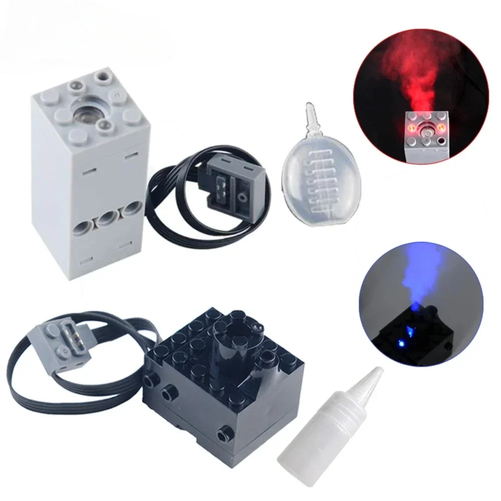 Mould King Fogger Techniczny Wytwornica Dymu Silnikowy Spryskiwacz Klocki DIY Elementy do Budowy MOC Części do Wagonów Kolejowych Model Silnika dla Lego — zdjęcie 2
