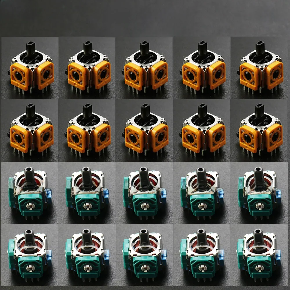 JCD 1/5/10 pièces pour PS5 Module de capteur analogique 3D contrôleur de remplacement axe de Joystick bâtons de pouce analogiques accessoire de réparation