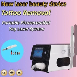 2024 Professional Penetration Laser Tattoo Removal Machine, 4 Wavelengths, Permanent, Painless, 1064 nm, Nd:YAG, Q-Switched