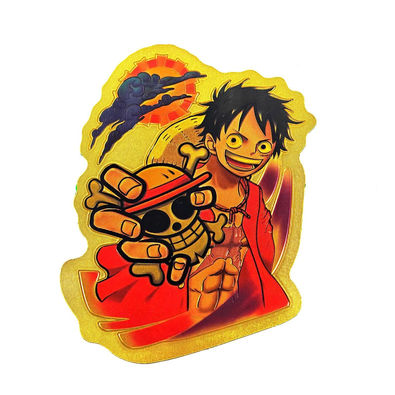 Neue One Piece Ruffy Zoro-Aufkleber – Handy-/Motorrad-/Tablet-Aufkleber, modische, trendige Geschenkartikel zum Sammeln für Fans und Kinder