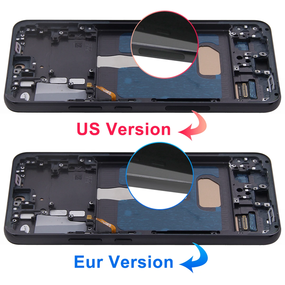 For Samsung S22 plus OLED/TFT LCD Display Touch Screen Digitizer with Frame for S22+ S906 S906B S906B/DS S906U - Replacement image 2