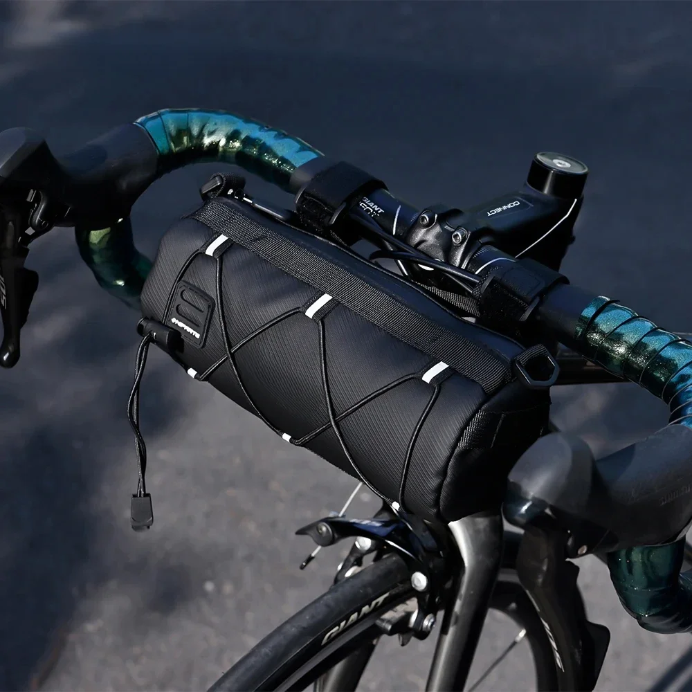 AliExpress ESLNF Bike Front Bag Large Capacity Storage Outside Waterproof Multifunction Riding Bag Mountain Bike Front Bag Bike Accessorie