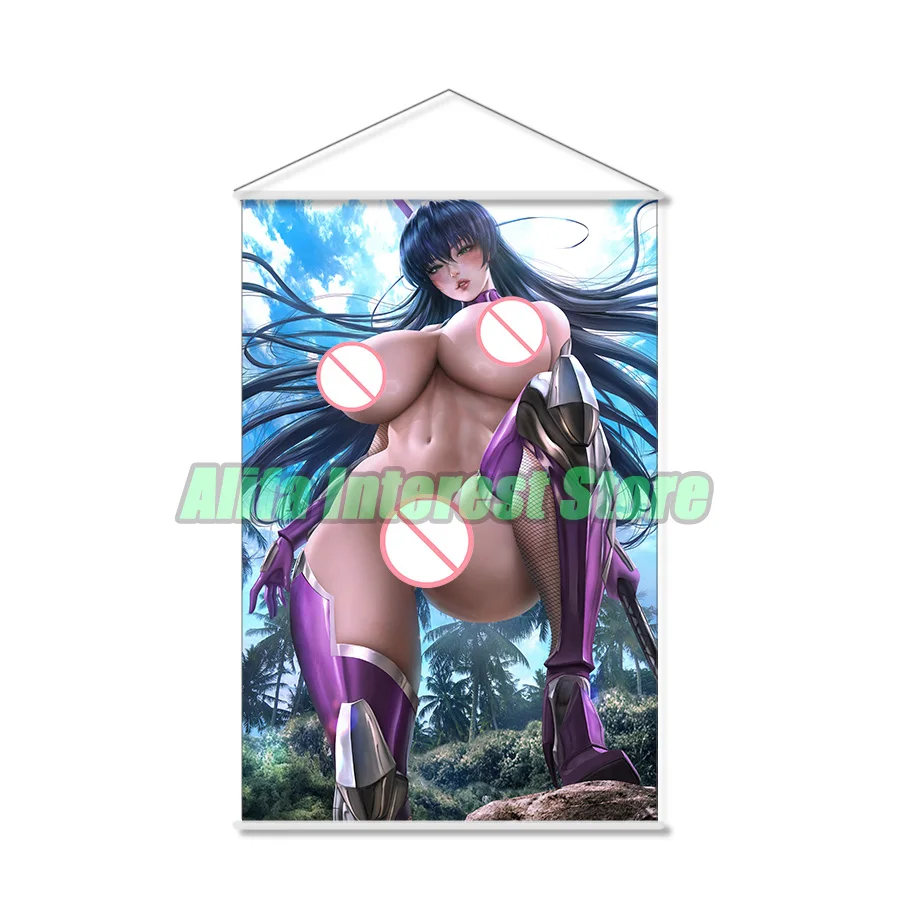 Igawa Asagi Action Taimanin Anime Wall Scroll Hanging Poster Home Decor Painting