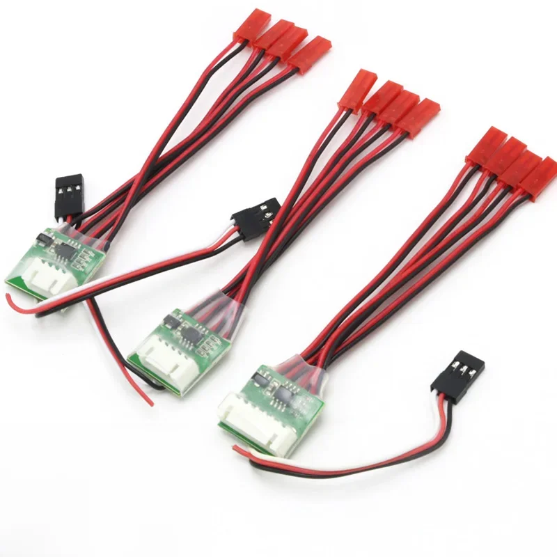 Contrôleur de bande lumineuse LED étanche pour importateur RC, avion RC, 3S, 4S, 6S