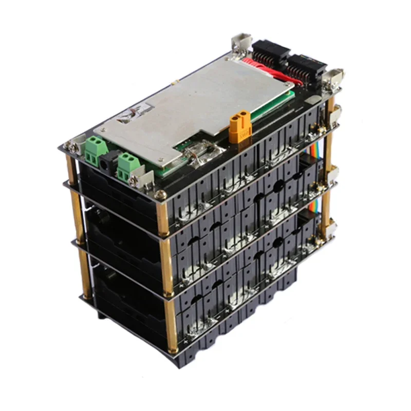 48V 13S Power Wall 18650 Battery Pack 13S BMS Li-ion Lithium 18650 Battery Holder BMS PCB DIY Ebike Battery 13S Battery Box — zdjęcie 2