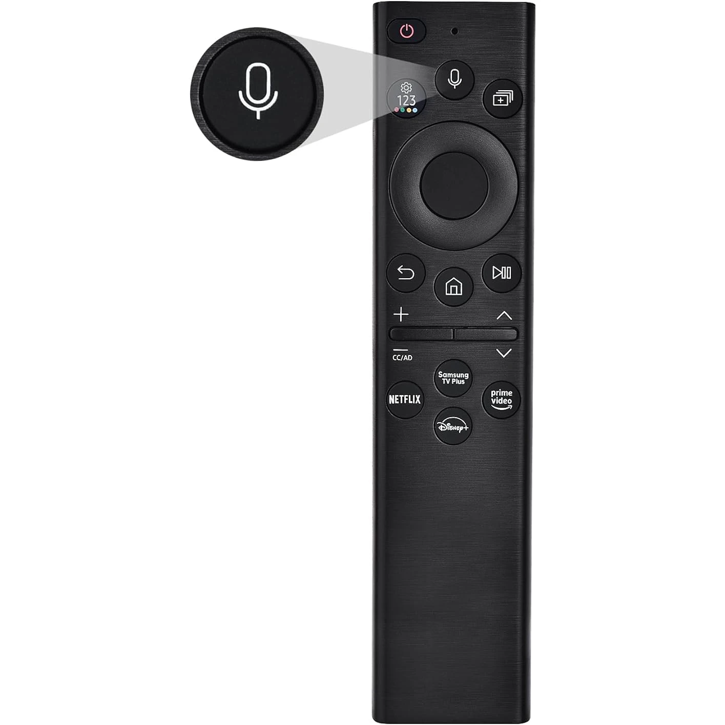 

Replacement Voice Remote for Samsung Smart TV: Low Power Tech Control,Compatible with 2022 BN59-01385A(no Solar)