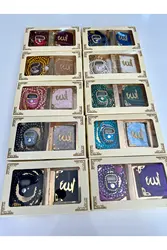 10 Gift Dairies Box Mini Quran Rosary Rosary and Stone Zikirmatic Set baby mavlidi baby shower pilgrimage Umrah