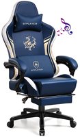 GTPLAYER Gaming chair Gamer chair with Bluetooth Speakers and Footrest Dragon Series Office Chair Ergonomic Gaming chair