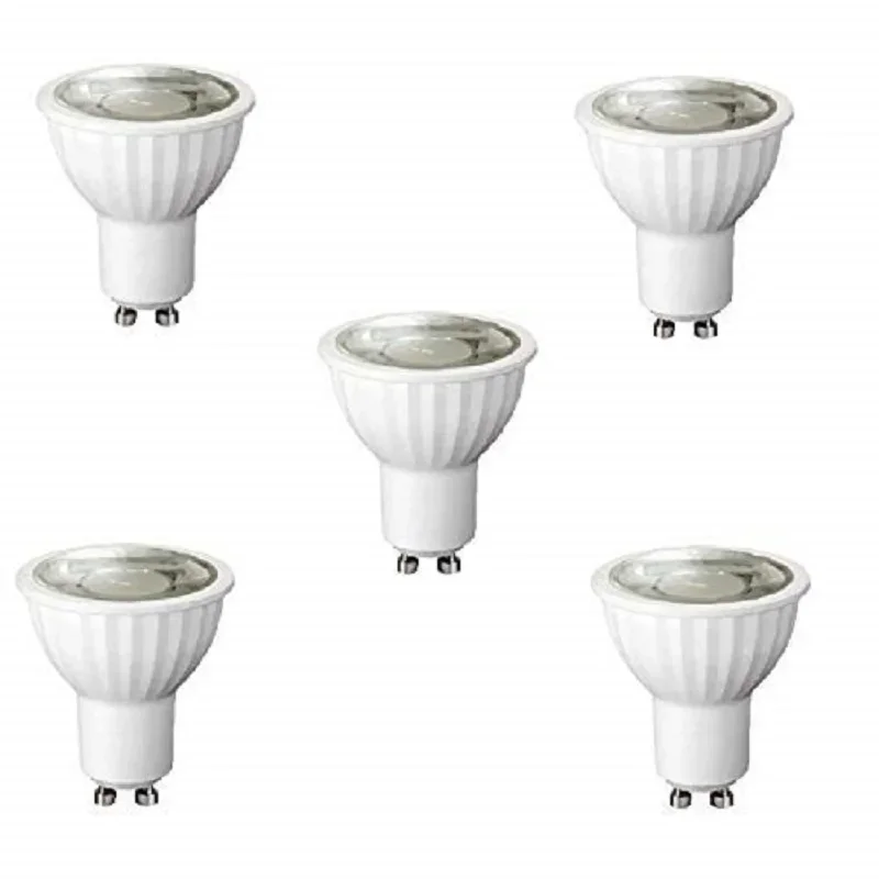 Bombilla led gu10 8w 220-240v 4200k 5 (pacote)