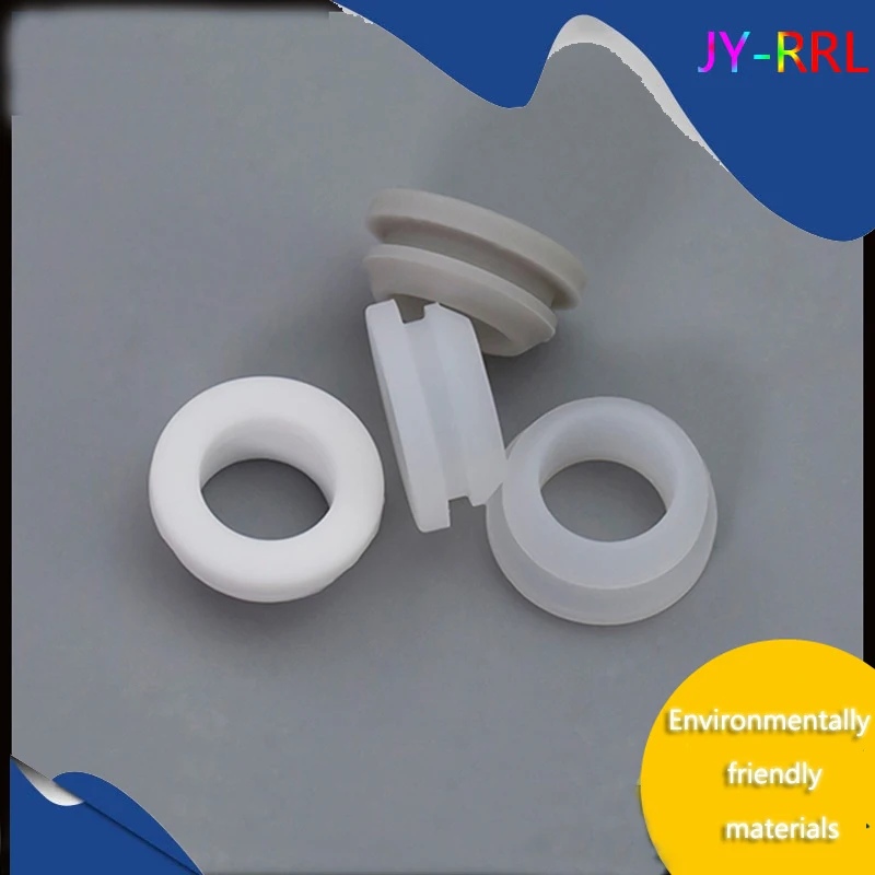 

4.5-20mm Double-Sided Rubber Silicone Protective Wire Protective Sleeve Outlet Hole Snap-in Protective Sleeve Over Coil Short