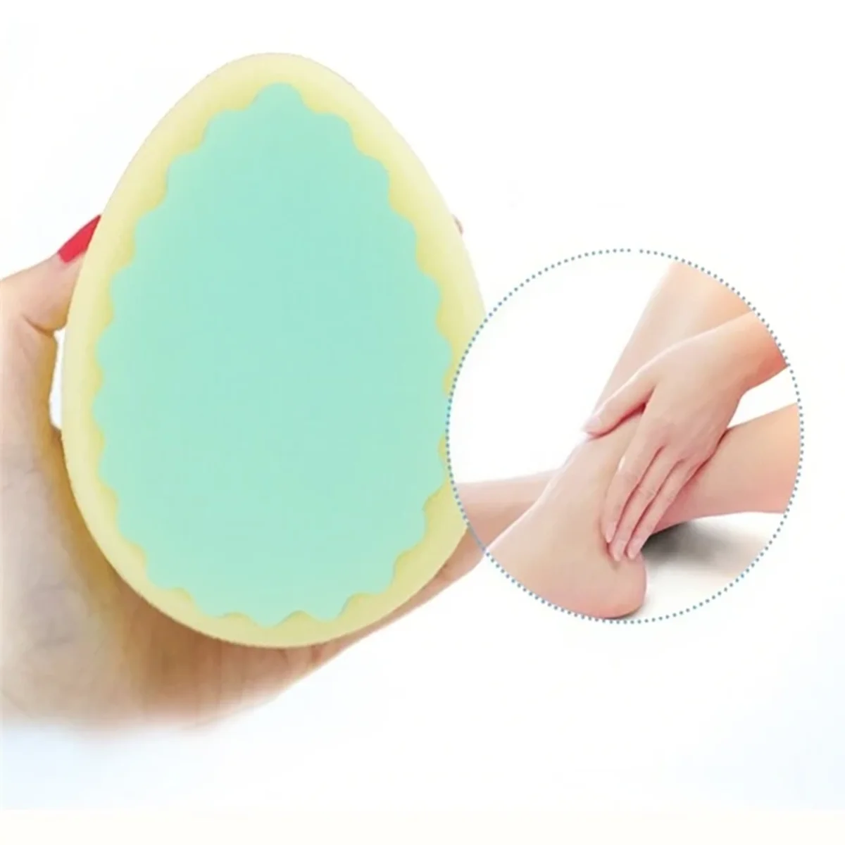 1PC circular heart-shaped water droplet sponge for hair removal. Various shapes of hair removal sponges，Popular Magic Painless