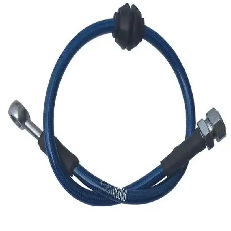 AN3 części zamienne do samochodów motocyklowy przewód hamulcowy pokryty PU 1/8 "rura środkowa PTFE z złączkami ze stali nierdzewnej — zdjęcie 2