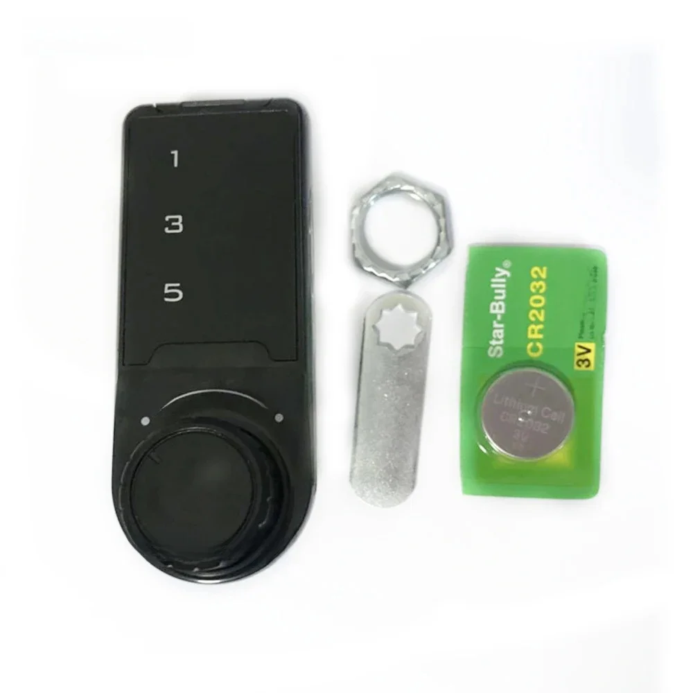 The newest Digital Keypad Password Keyless Lock with dry battery Security Cabinet Coded Locker temporary or public passowrd mode