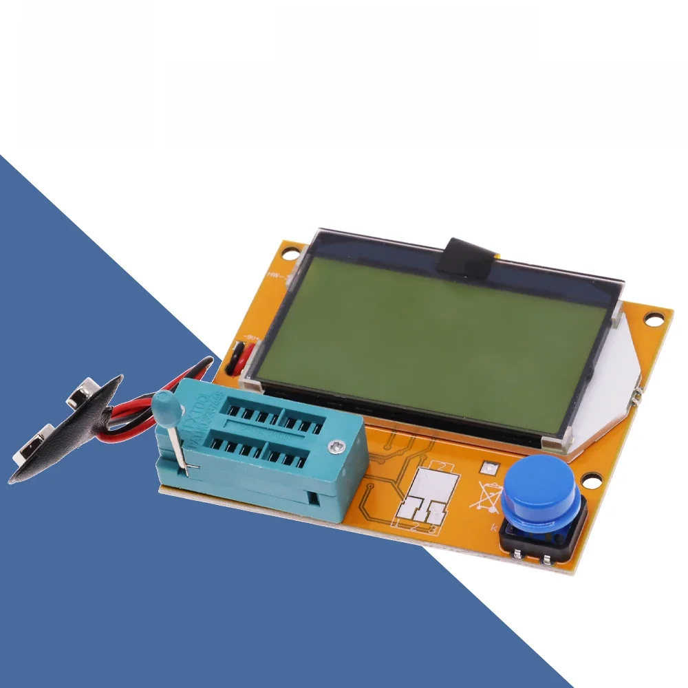 Mega328 M328 LCR-T4 12864 LCD cyfrowy miernik parametru ESR LCR led Tester próbnik elektroniczny obudowa Shell dioda trioda pojemność MOS PNP/NPN — zdjęcie 2