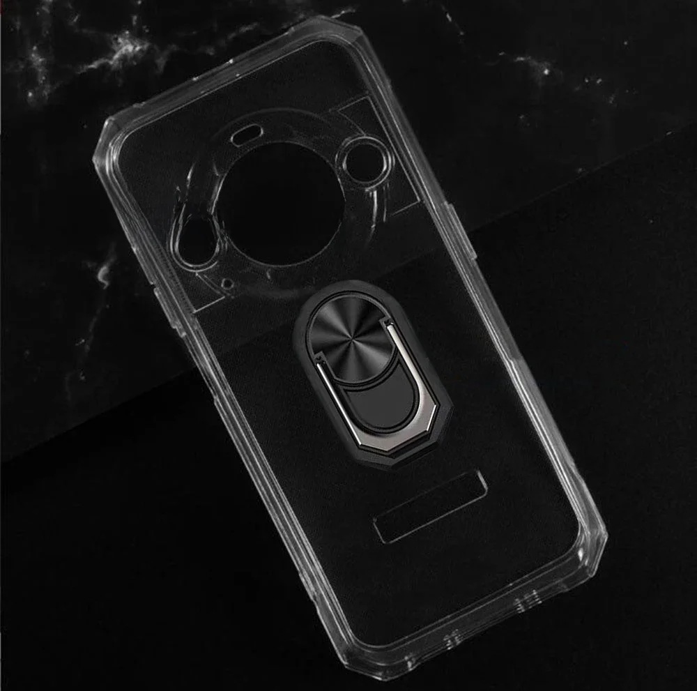 Uchwyt pierścień odporny na wstrząsy do Blackview BL9000 5G 6.78 "2023 Blackview BL9000 Pro pokrowiec miękki silikonowy TPU uchwyt ochronny pokrowiec — zdjęcie 2