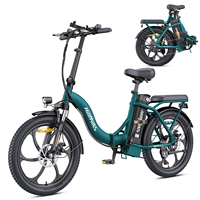 ENGWE HillMiles E-Bike for Adults, 250W Motor, 100KM Range, 36V13Ah Removable Battery, 7-Speed, Suspension Fork, 20 \