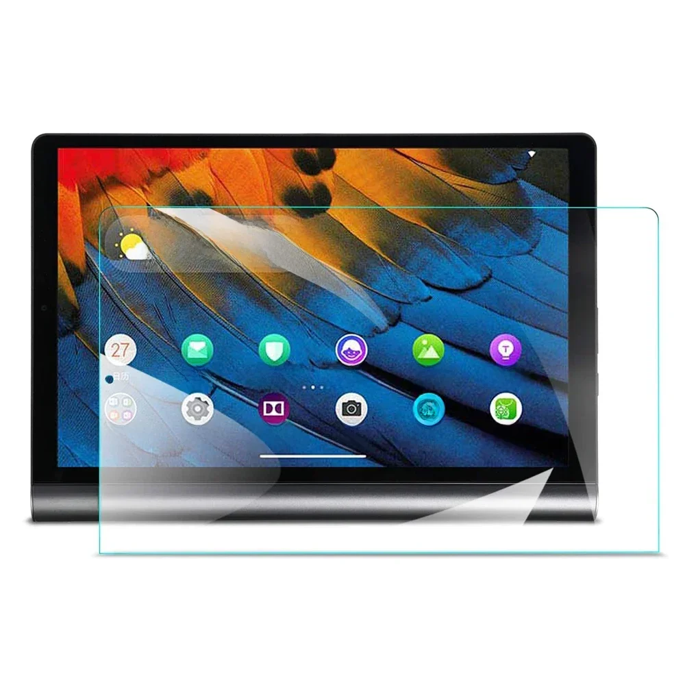 Ochraniacz ekranu ze szkła hartowanego 9H do tabletu Lenovo YOGA Tab 5 10,1 cala 2019 YT-X705F YT-X705X YT-X705L Przezroczysta folia bez pęcherzyków powietrza — zdjęcie 2
