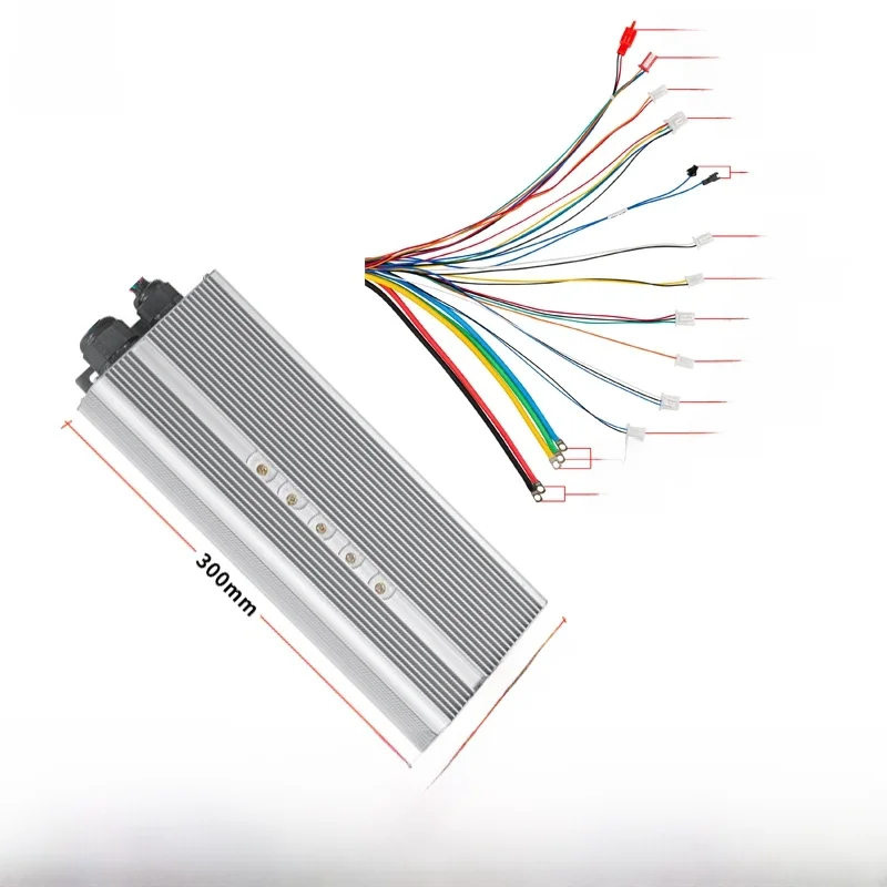 AliExpress kun ray 50A-150A Brushless Controller 48V-120V 3000W 5000W 9000W 24Mosfet Phase Controller for Ebike Motor Cargo Engine Controller