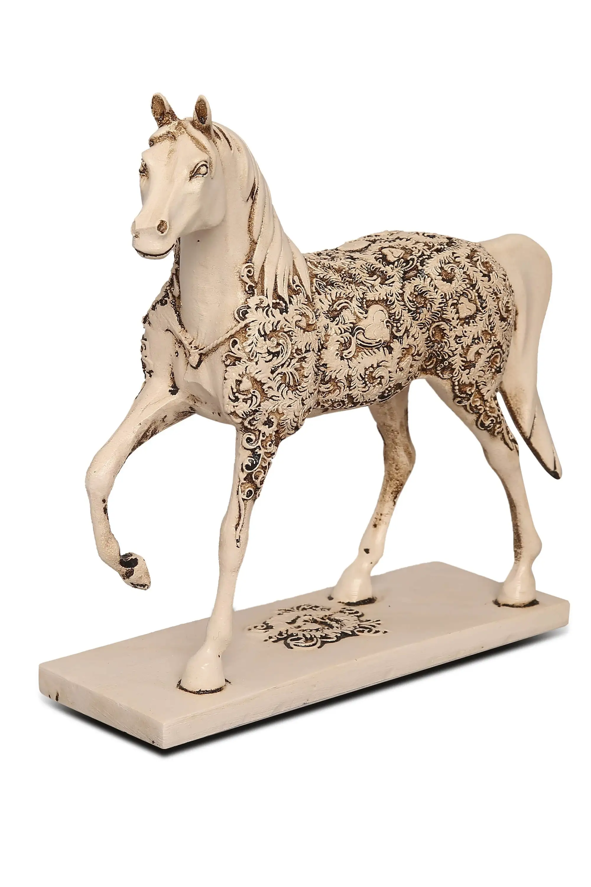 Walking Horse Statue, Horse Figure, Horse Table Decoration Sculpture, Decorative Home and office Decor Office, Father's day gift