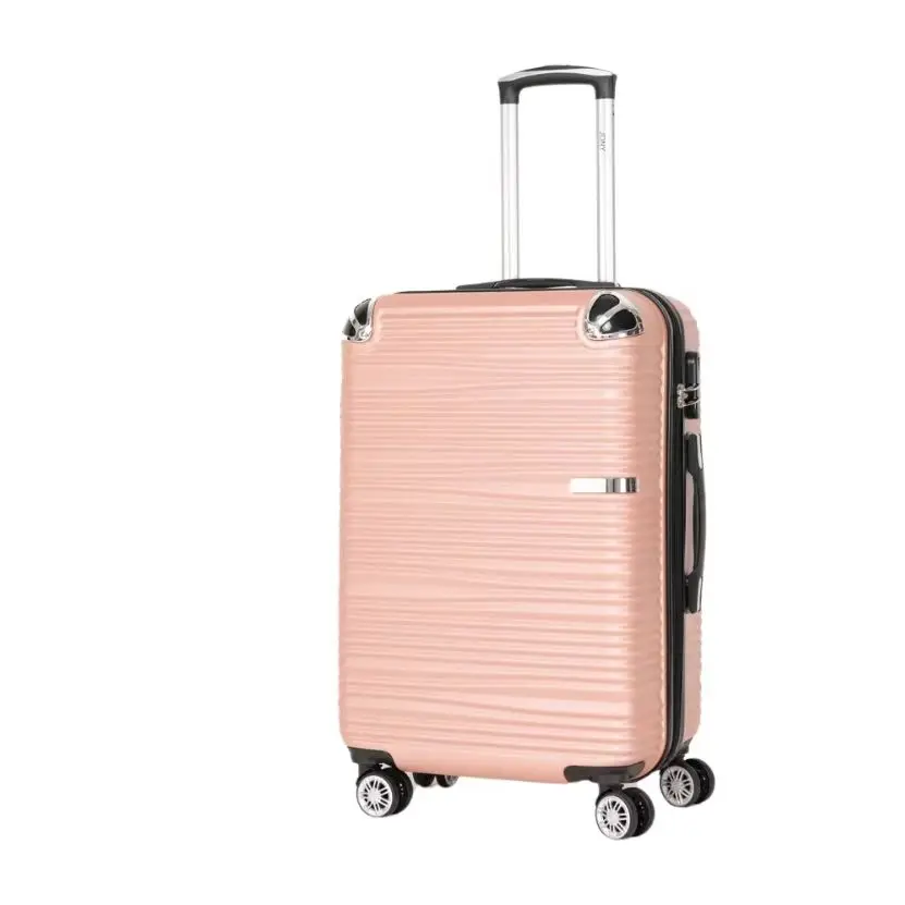 Maleta Carry On ABS de 20 Pulgadas - Rosa
