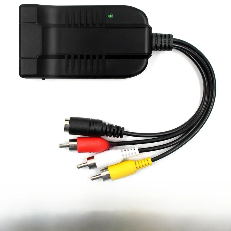 HDMI do S konwerter wideo Adapter HDMI do RCA R/L konwerter audio-wideo konwerter wideo wspornik adaptera 1080P kompatybilny PS3/PS4 — zdjęcie produktu 7