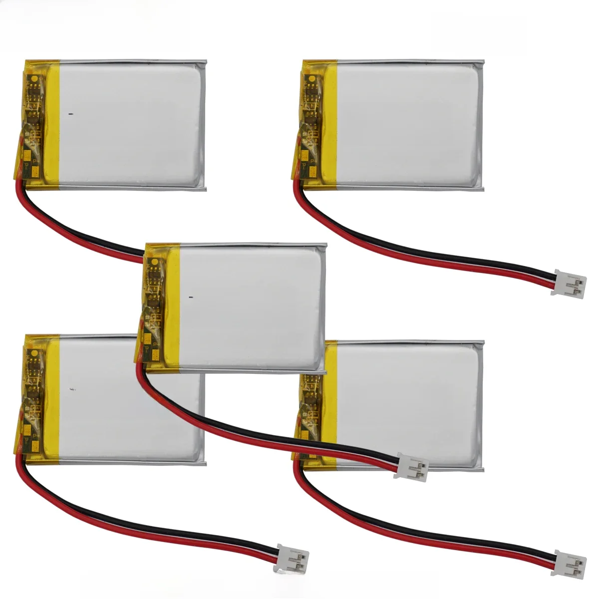 Bateria Li LiPo JST-PH, Bateria para alto-falante Bluetooth, Sat Nav Driving Recorder, 3.7V, 600mAh,