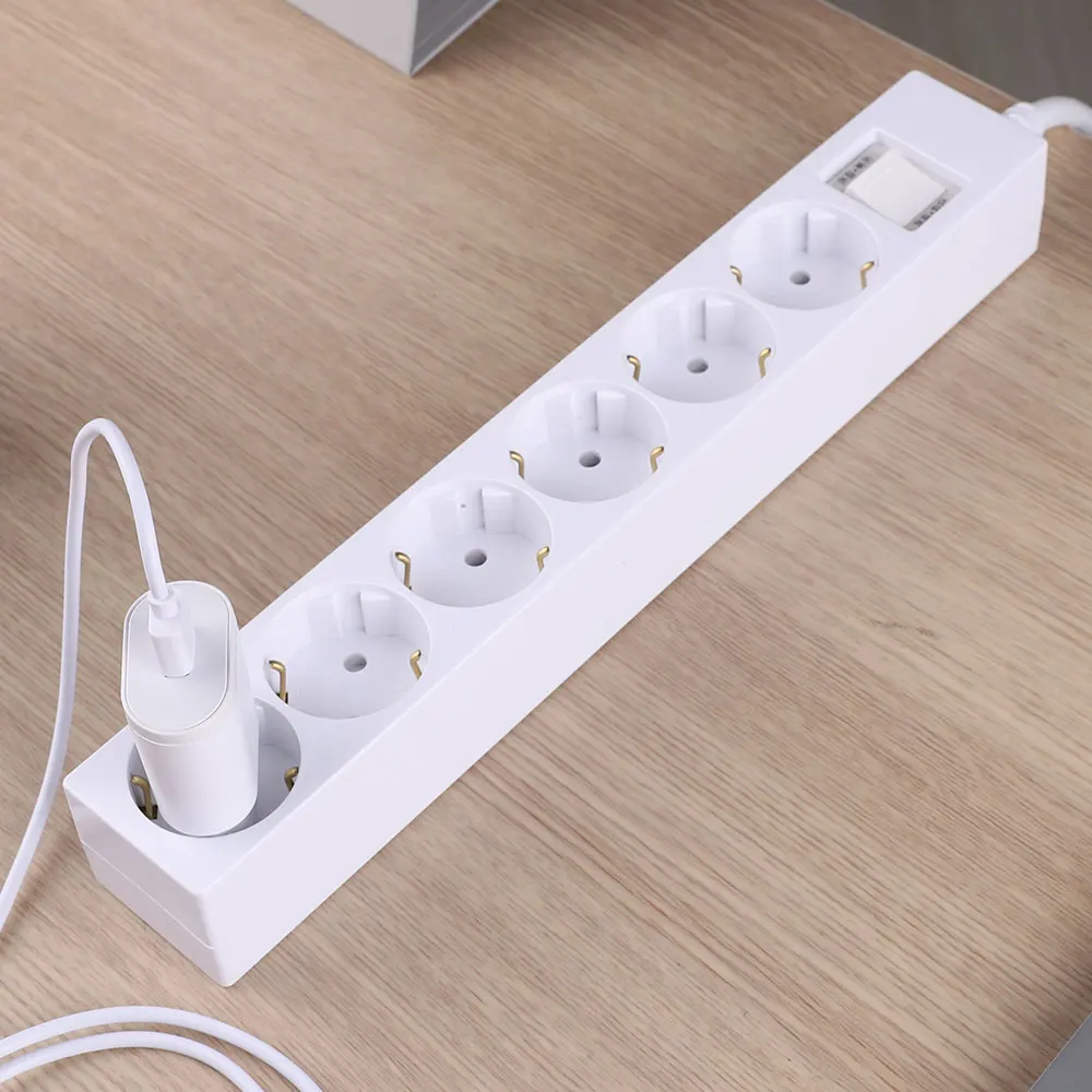 1+1 Domestic 16A Overload Blocking Safety 6-Outlets 4.5m