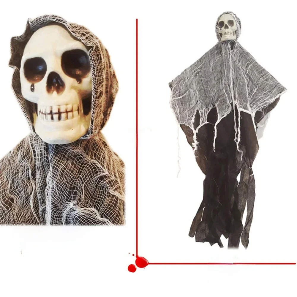Horror Schedel Hanger Variabele Vorm Halloween Prop Party Outdoor Spookhuis Bar Decoration — 2
