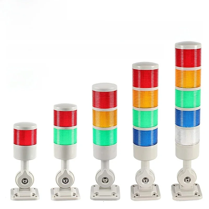Led Signaaltoren Stack Lights CNC Machine DC12-24V AC220V Stabiel Knipperlicht Industriële Signaal Waarschuwingslichten Zoemer - afbeelding 2