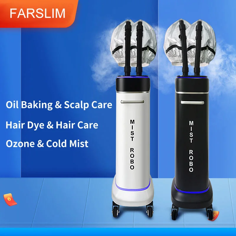 Professional Negative ION Nano Spray Hair&Scalp Steamer Hair perm and dye heating machine