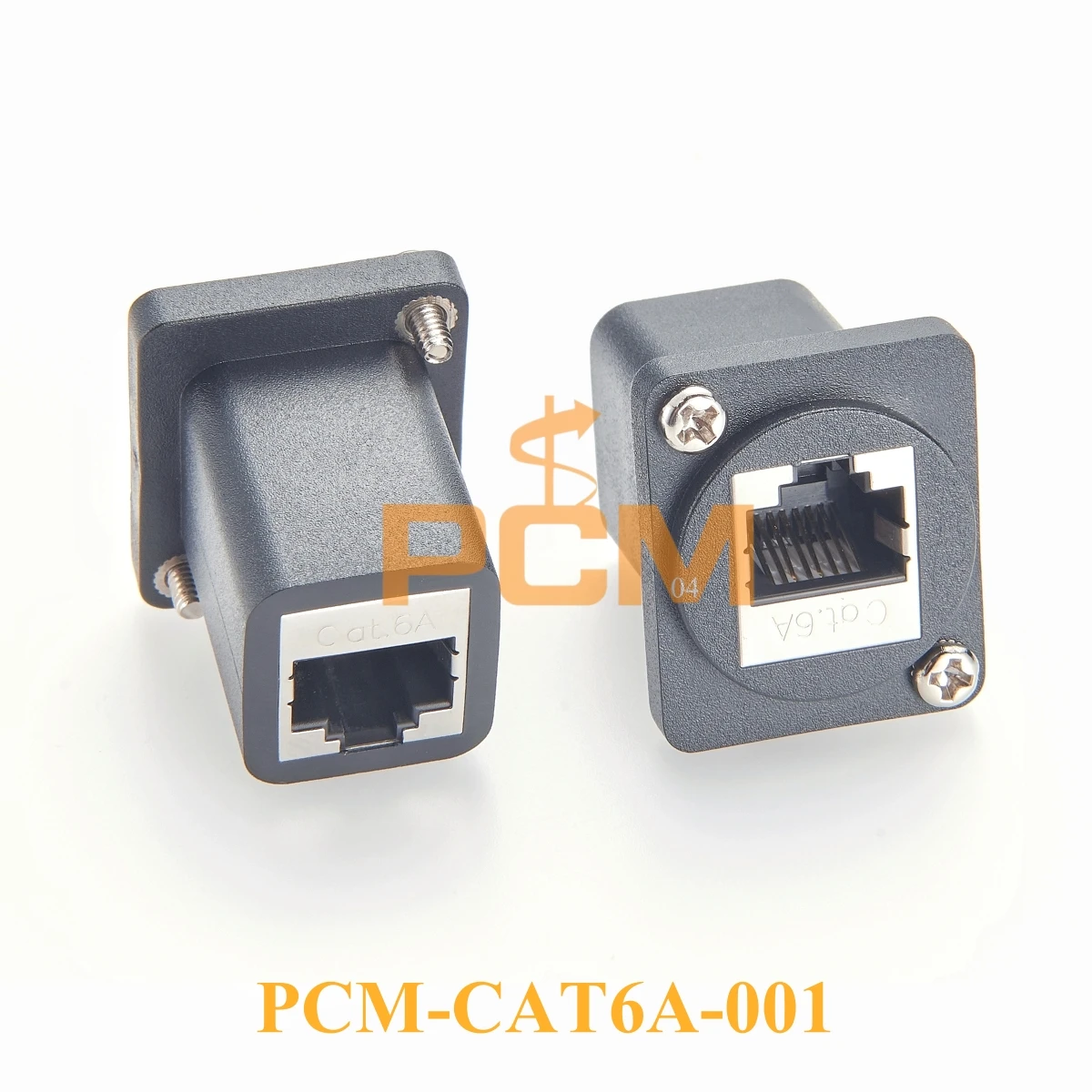 2 stücke CAT6A D Typ Modul RJ45 Koppler Jack Buchse Durch Netzwerk Panel Montage Elektronische RJ45 Stecker Neutrik NE8FDX-P6