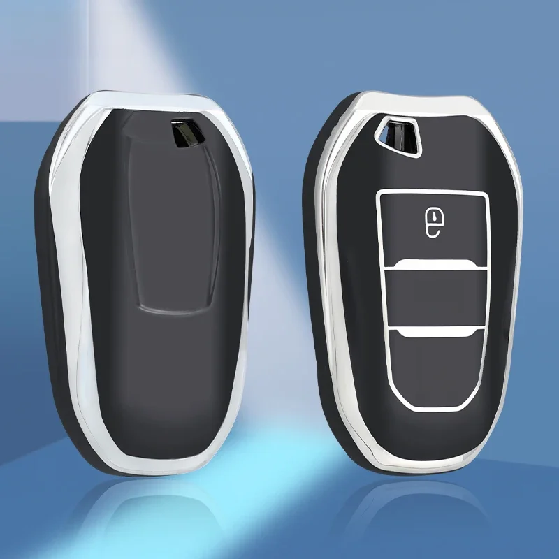 TPU Auto Fernbedienung Schlüssel Fall Abdeckung Shell Für Peugeot 2008 3008 4008 5008 308 408 508 Citroen C1 C2 C4 C6 C3-XR Picasso Grand DS3 DS5
