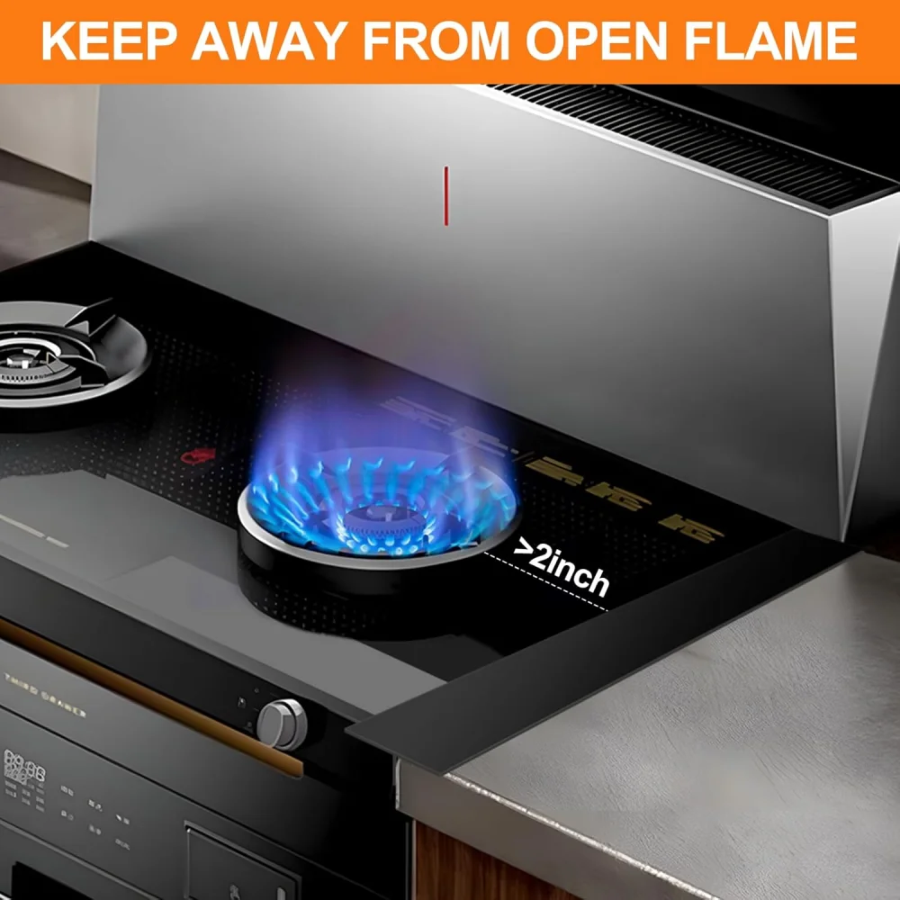 Silicone Strip for the Gap Cover of the Stove Counter,Heat-Resistant Oven Gap Filler, Sealing, Stain-Resistant and Easy to Clean - view 4