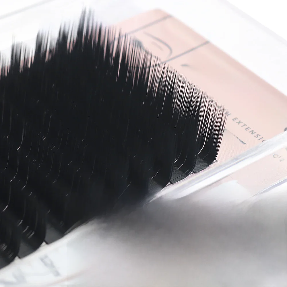 ANNAFRIS L Eyelash, L+/LC/LD/LU(M) Curl Individual Eyelashes Natural Silk Mink Matte Extension False Lashes Faux Cils Maquillage — 2