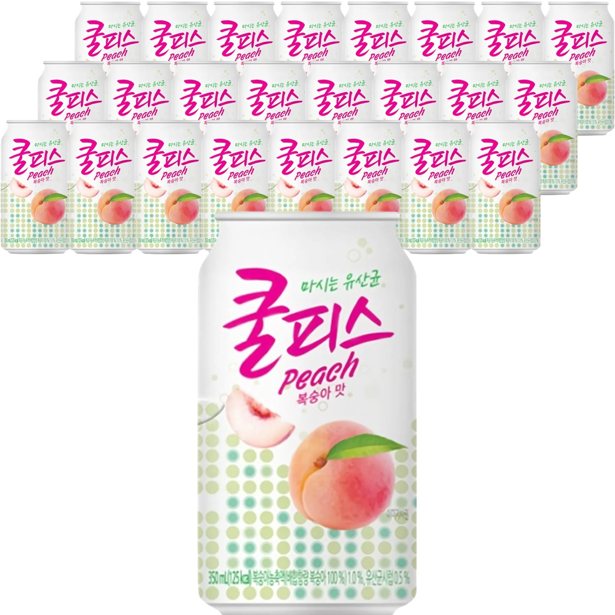 Cool piece peach, 350ml, 24 cans