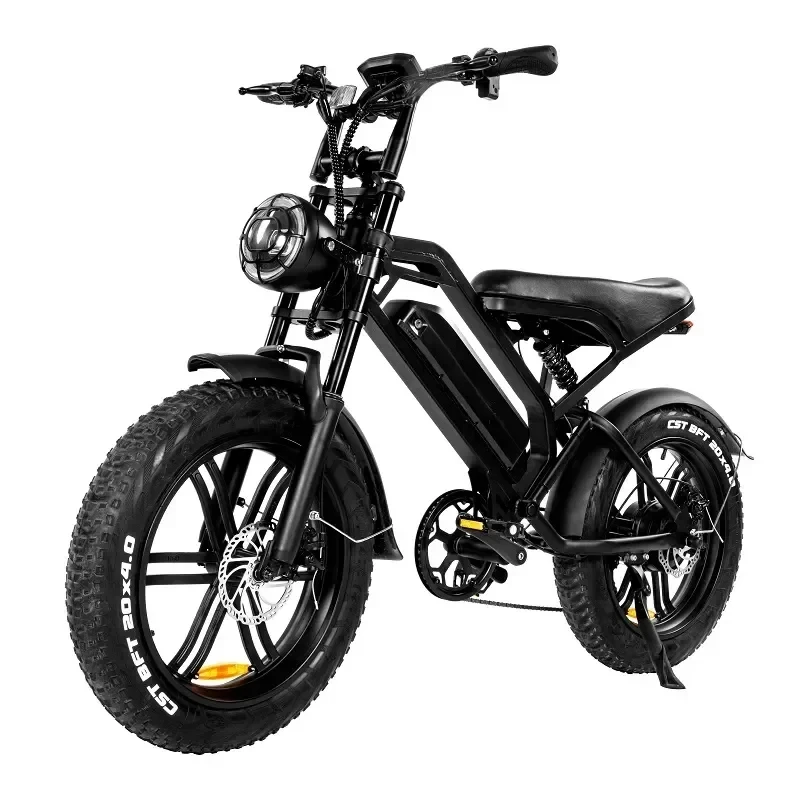 2025 Ebike V20 1000W Warehouse Price Mountain Electrically Bike Bicycle Electr Motorcycles Fat Tire Ebike Cheap Electric Bikes