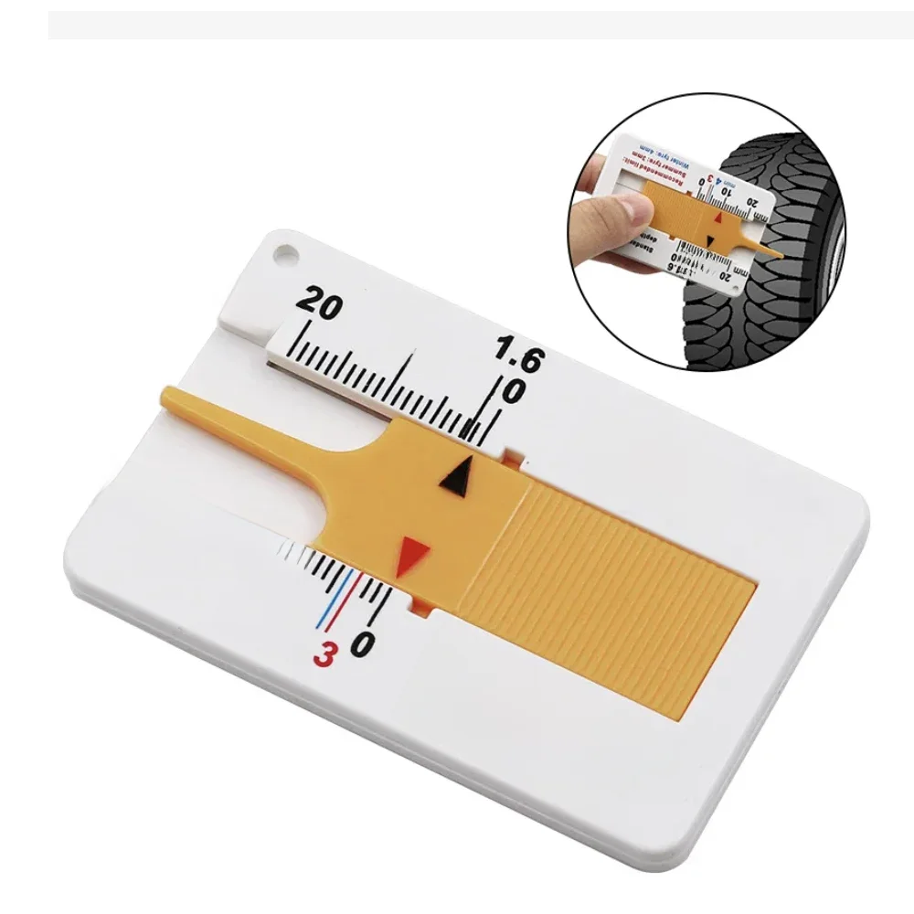 0-20mm Auto voiture pneu bande de roulement profondeur indicateur de profondeur jauge moto remorque Van roue mesure outil mesure fournitures